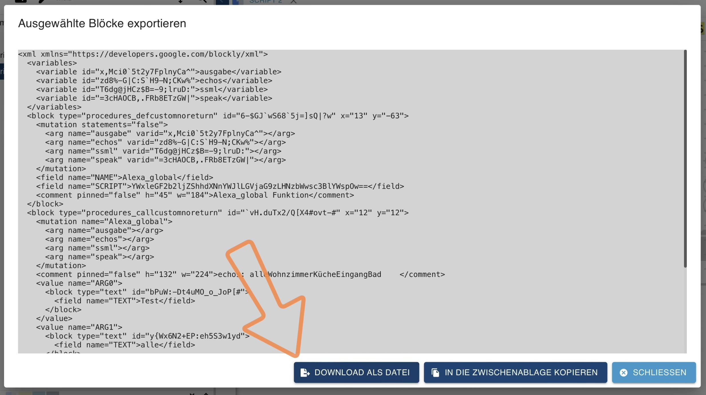 ioBroker Download als Datei