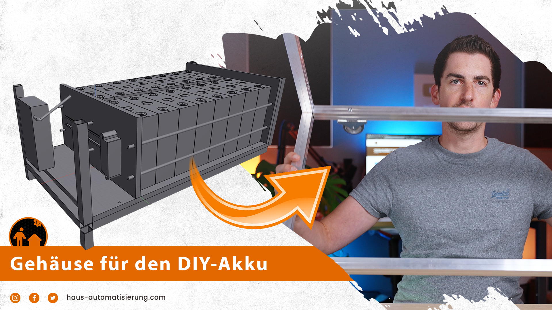 DIY Batteriespeicher - Gehäuse für den DIY-Akku