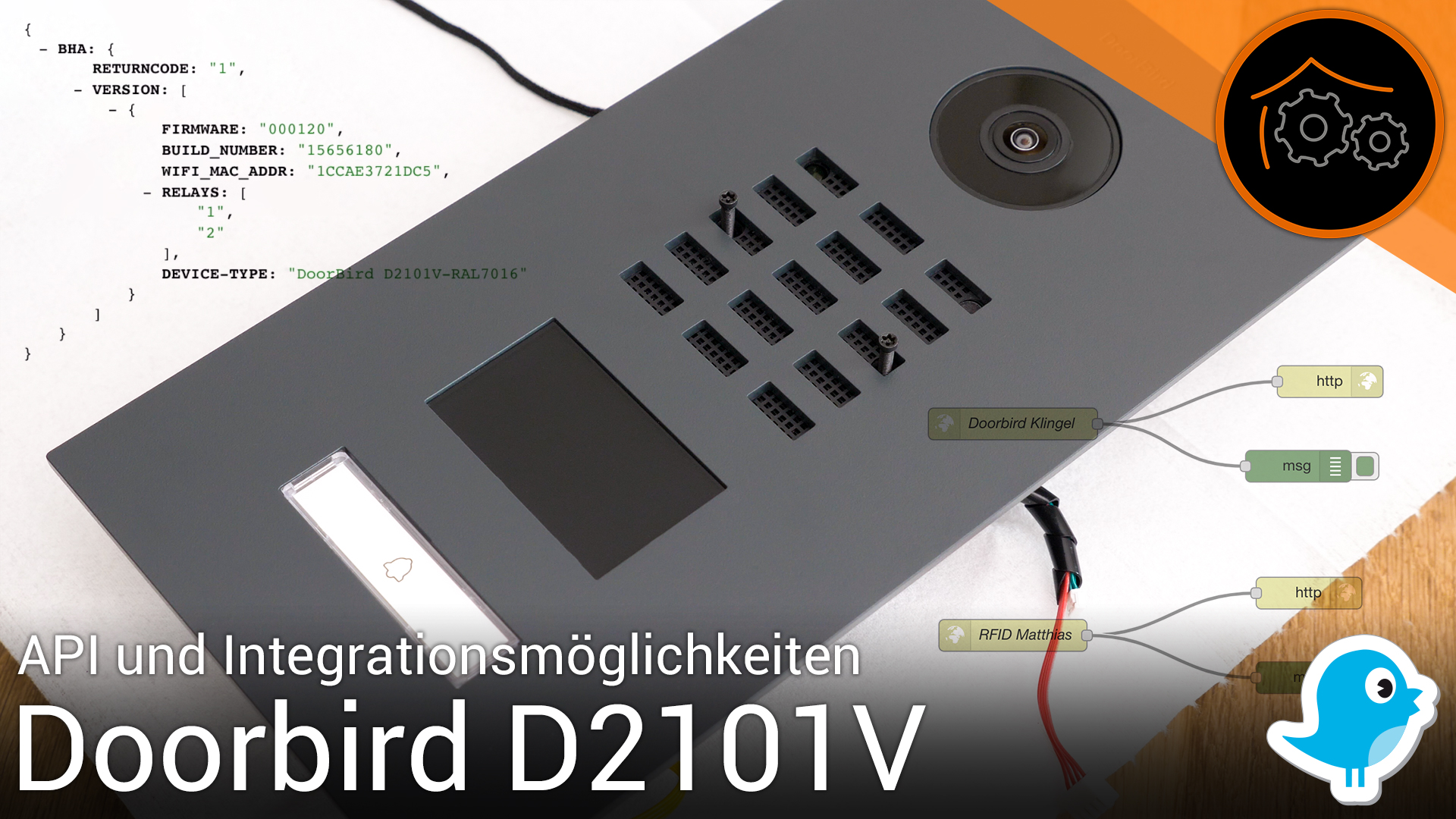 Doorbird - API und Integrationsmöglichkeiten (D2101V)