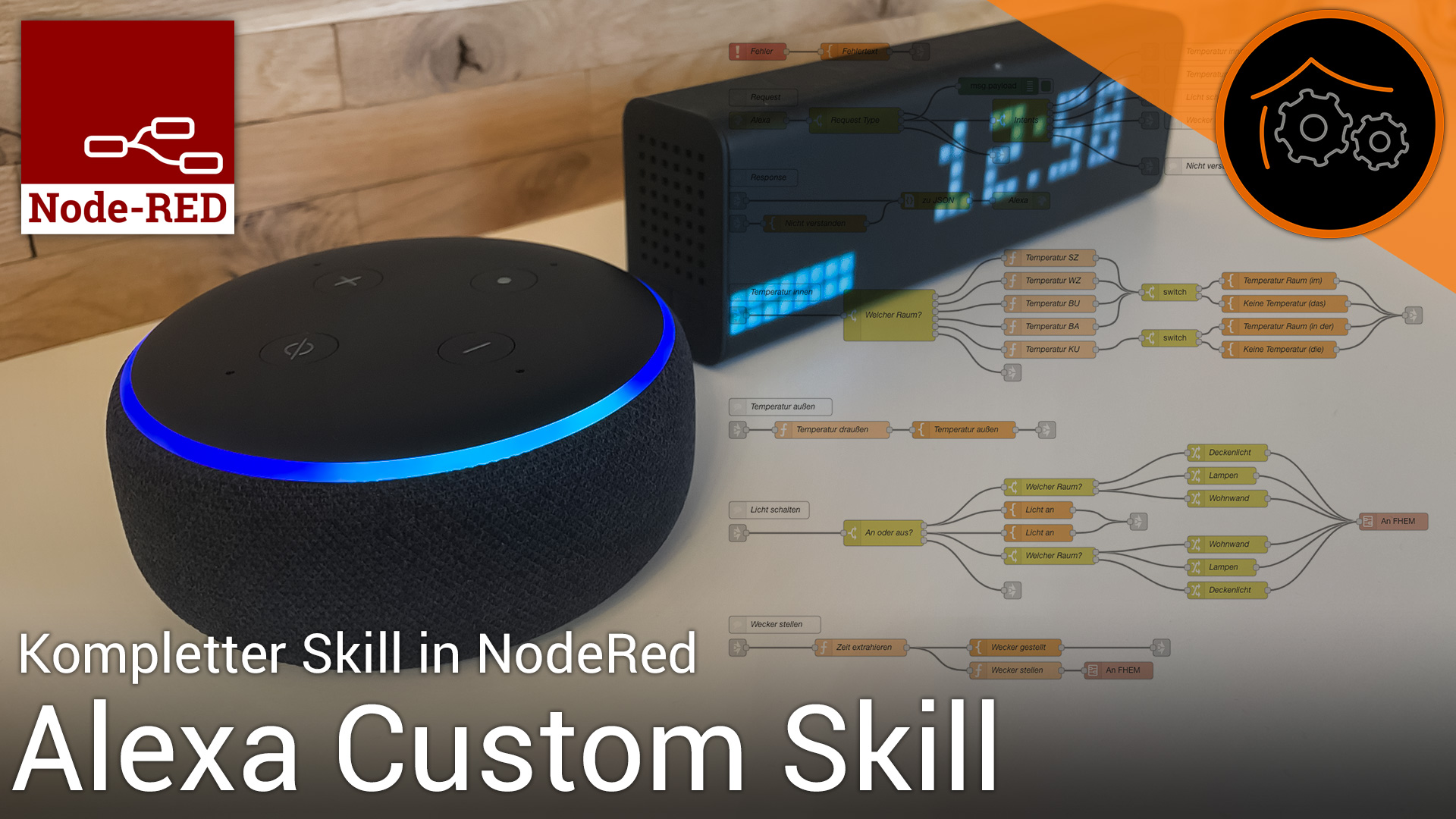 Projekt: Alexa Custom Skill mit Node-RED umsetzen