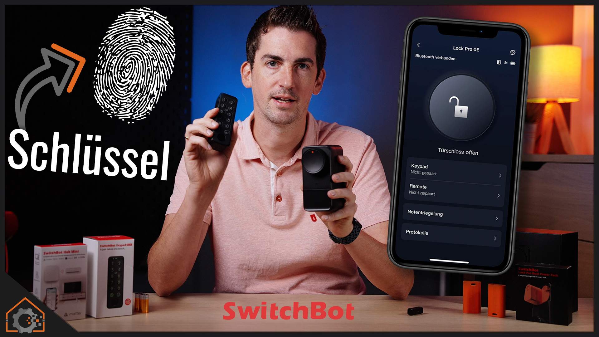 Ohne Schlüssel aus dem Haus - SwitchBot Lock Pro