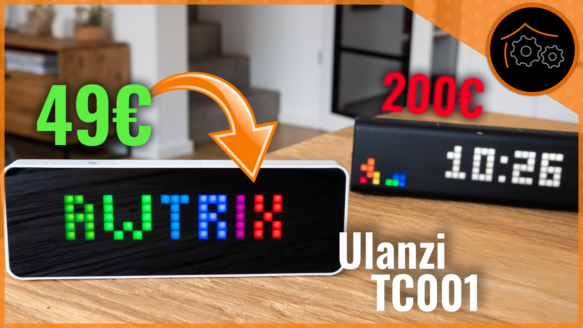 Ulanzi TC001 Pixel Clock