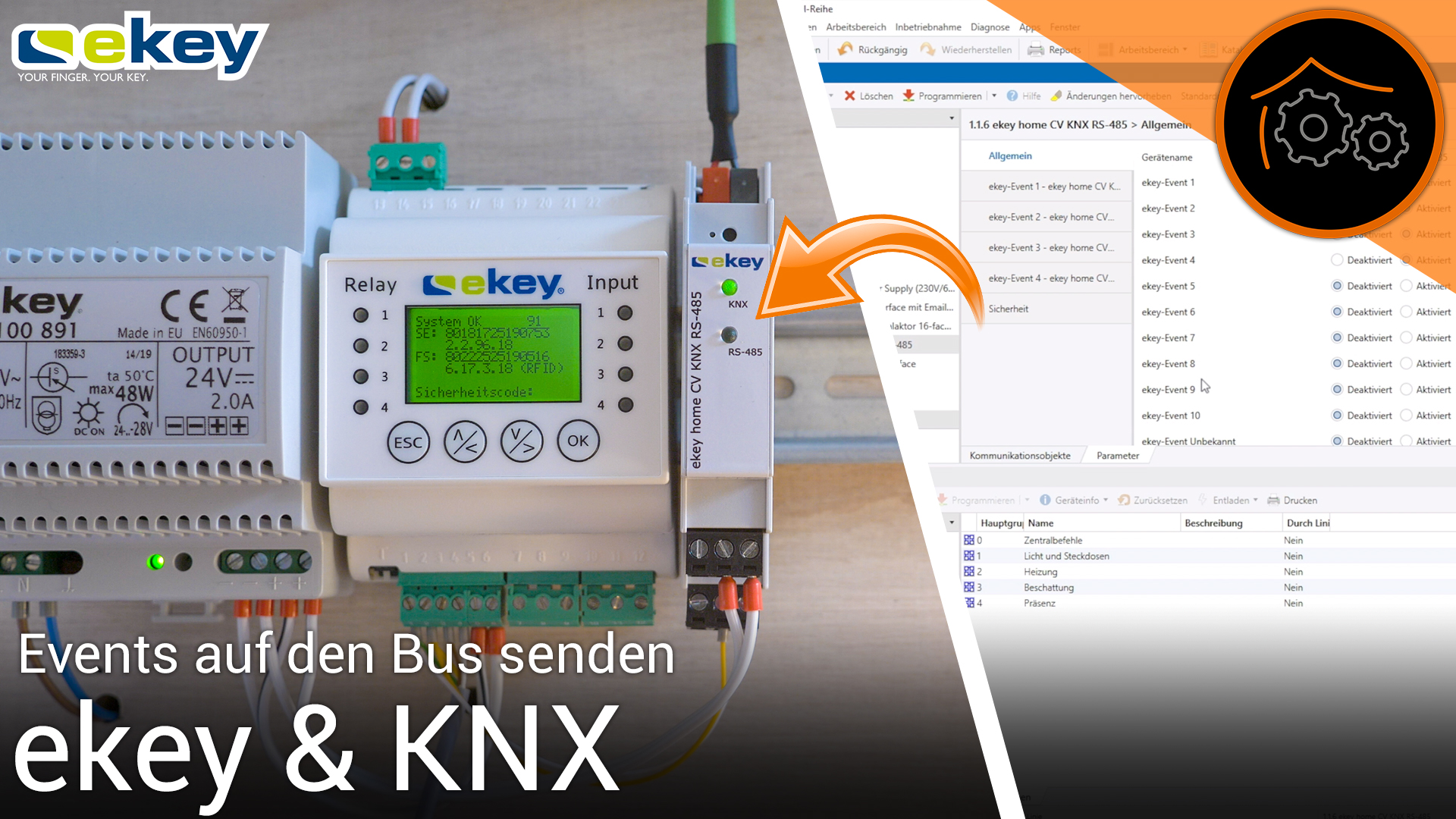 ekey: KNX-Integration (Teil 2)