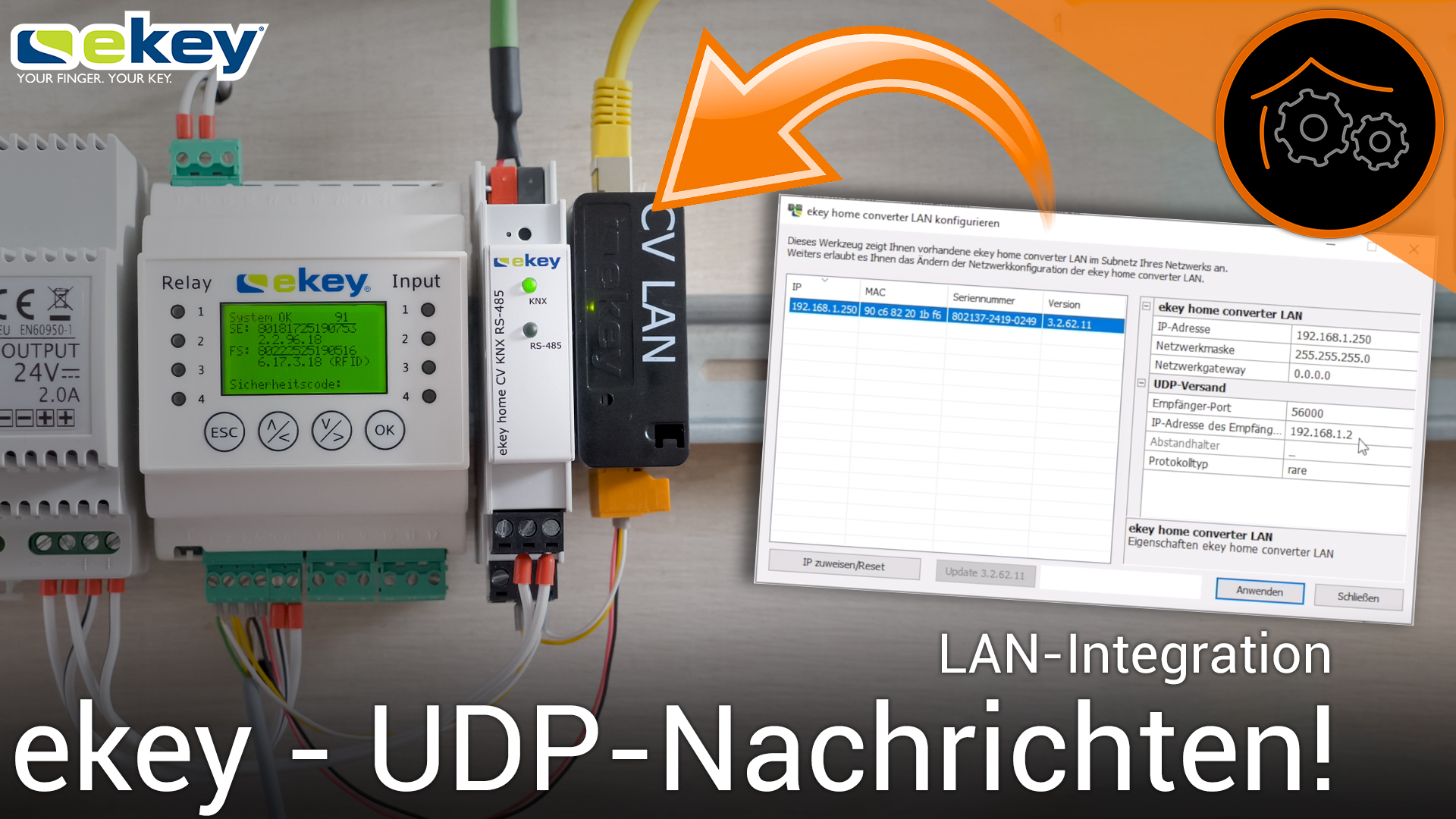 ekey: LAN-Converter und UDP-Events im Detail (Teil 3)