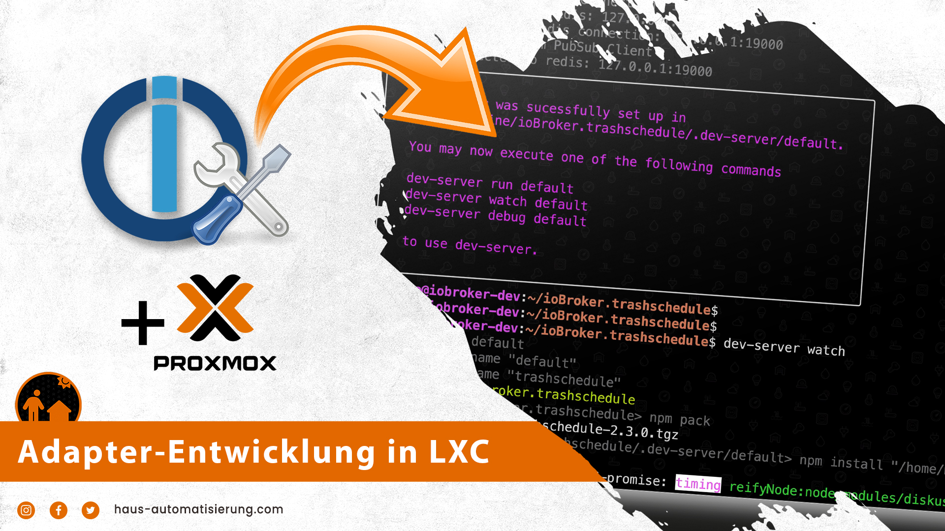 Proxmox - Entwicklungsumgebung für den ioBroker