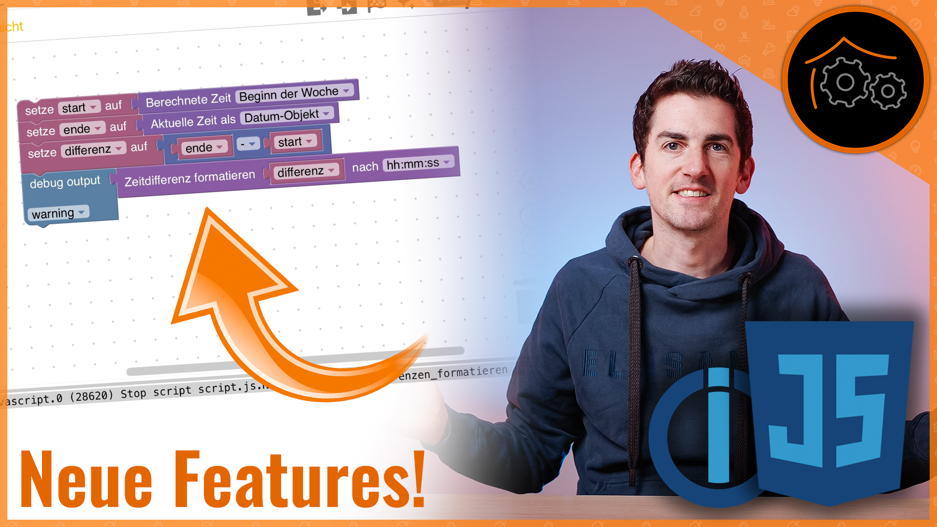 ioBroker: JavaScript-Adapter - neue Blöcke und Features